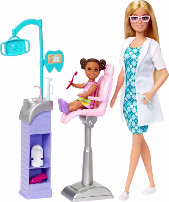 Barbie Diş Hekimi Moda Bebeği