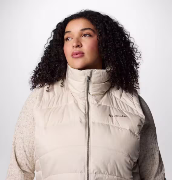 Columbia Women's Karis Gale Uzun Yelek   Büyük Beden