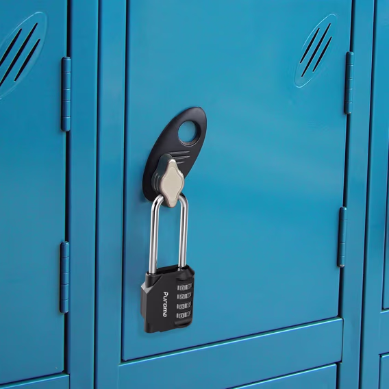 Puroma 2'li Paket 6.60cm  Uzun Kelepçe Şifreli Kilit