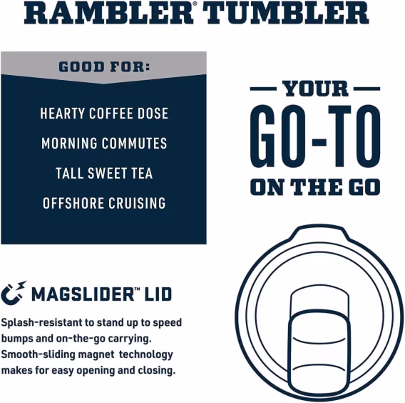 YETI Rambler Yalıtımlı Bardak  0.88 L