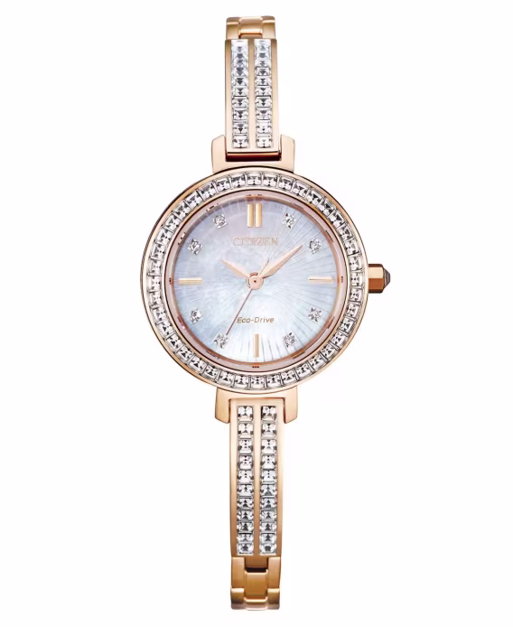 citizen-eco-drive-kadin-pembe-altin-ton-stainless-steel-ve-kristalli-bilezik-saat-v-827559