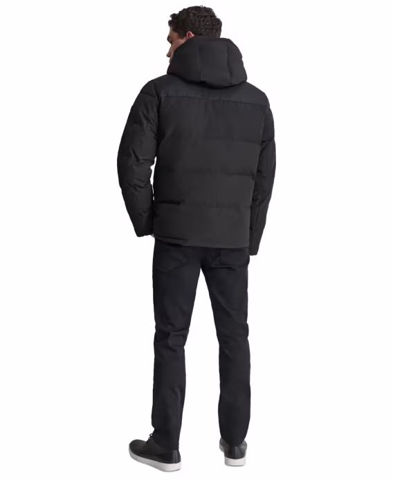 DKNY Erkek MixedMedia Şişme Mont