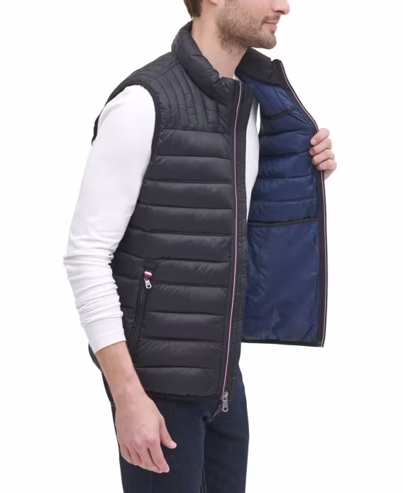 Tommy Hilfiger Men's Quilted Yelek