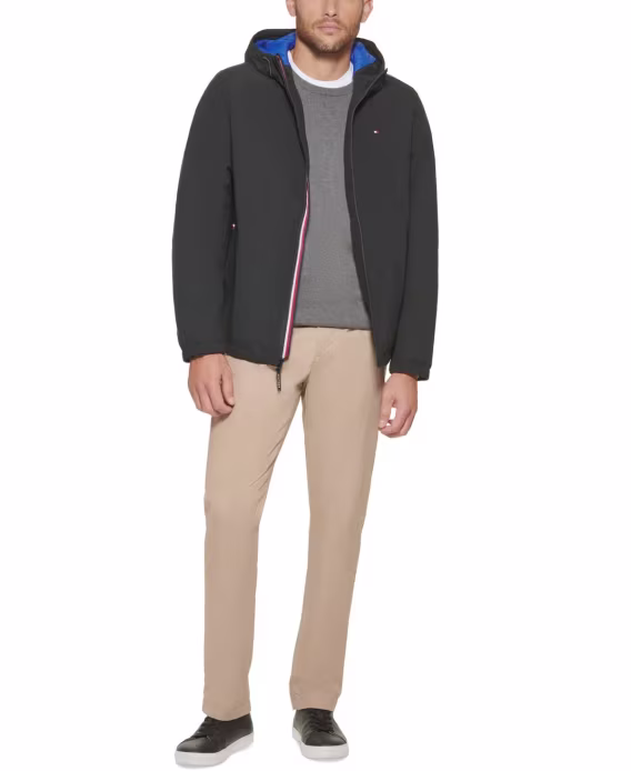 Tommy Hilfiger  Erkek Hafif Esnek Yağmurluk