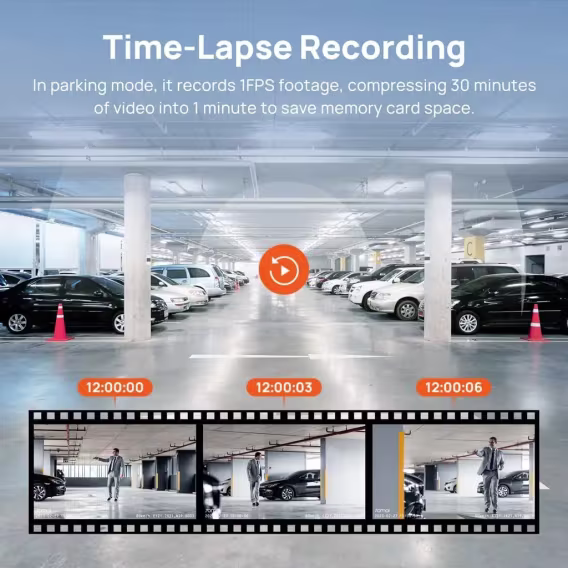 70mai Araç Kamerası M300,1296P QHD