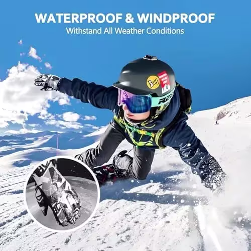 krosa 10℉ Su Geçirmez Soğuk Hava Eldiveni