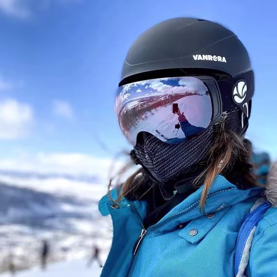 VANRORA Çerçevesiz Değiştirilebilir Lensli Kayak Gözlüğü PRO