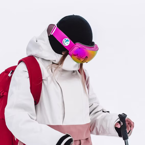 VANRORA Çerçevesiz Değiştirilebilir Lensli Kayak Gözlüğü PRO