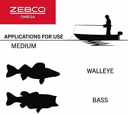 Zebco Omega Spincast Balıkçılık Makarası  Boyut 30