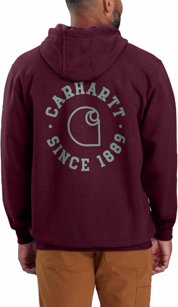 Carhartt Erkek Loose Fit Midweight 1889 Graphic Sweatshirt