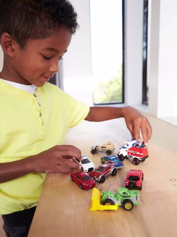 Kibrit Kutusu İnşaat veya Çöp Kamyonu Arabaları