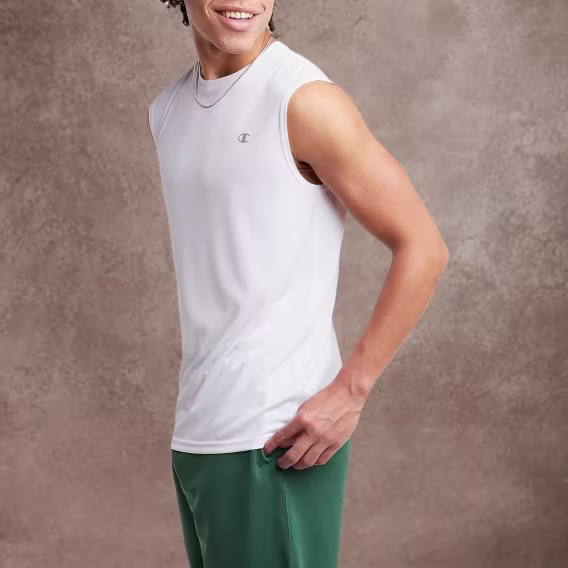 Champion Erkek Kolsuz Tişört