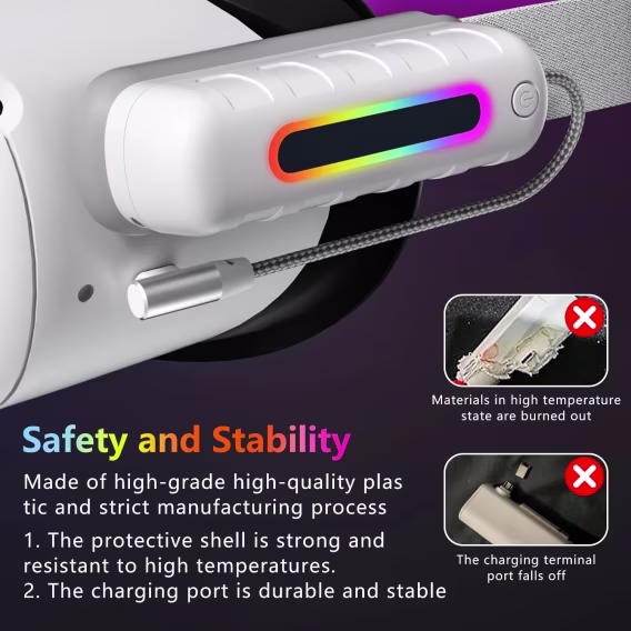 Oculus Quest 2 için Pil Paketi