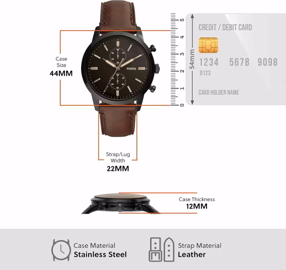 Fossil Townsman Erkek Saat