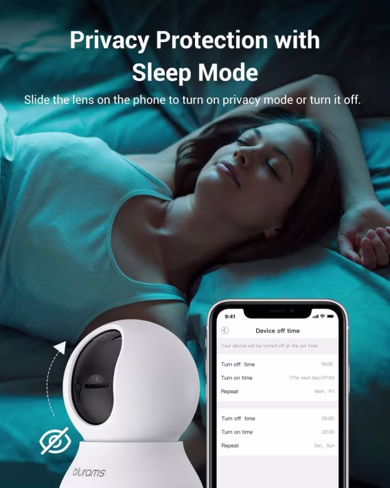 Blurams 360° 2K İç Mekan Güvenlik Kamerası