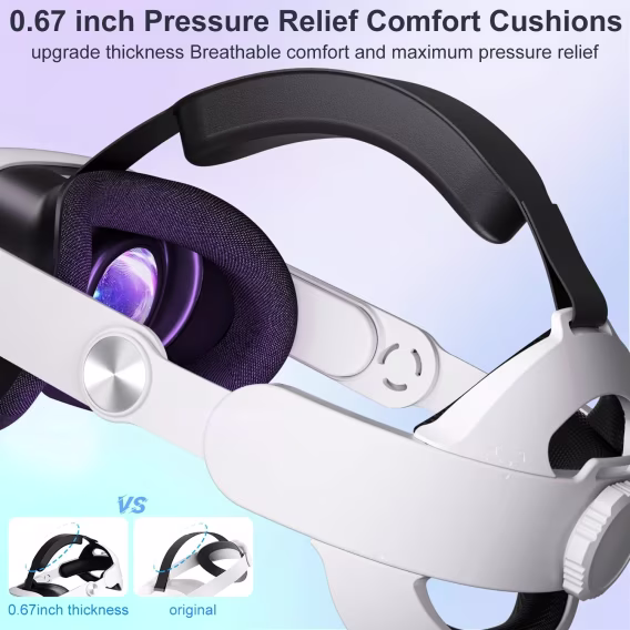 Meta Quest 3 ile Uyumlu Kafa Bandı Pili