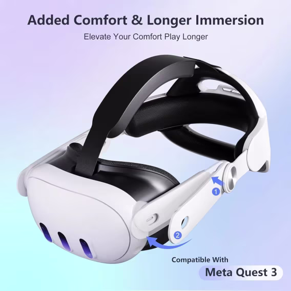 Meta Quest 3 ile Uyumlu Kafa Bandı Pili