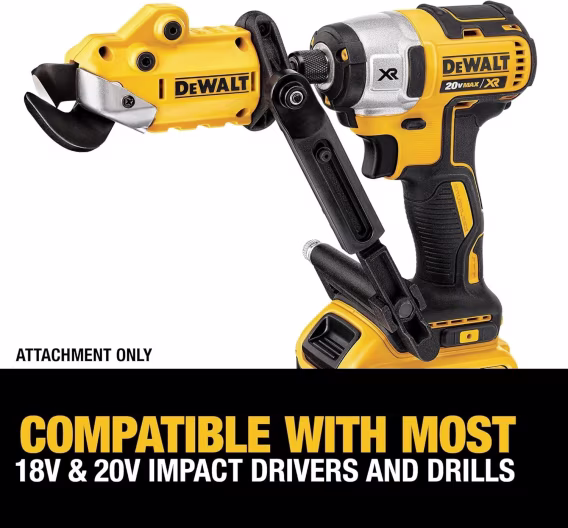 DEWALT Metal Makas/Kesici Matkap Aparatı (DWASHRIR)