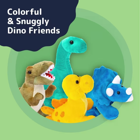 PREXTEX Peluş Dinozor Doldurulmuş Hayvan