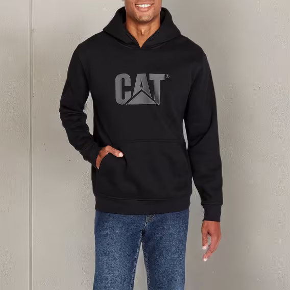 Caterpillar Erkek Astarlı Kapüşonlu Sweatshirt