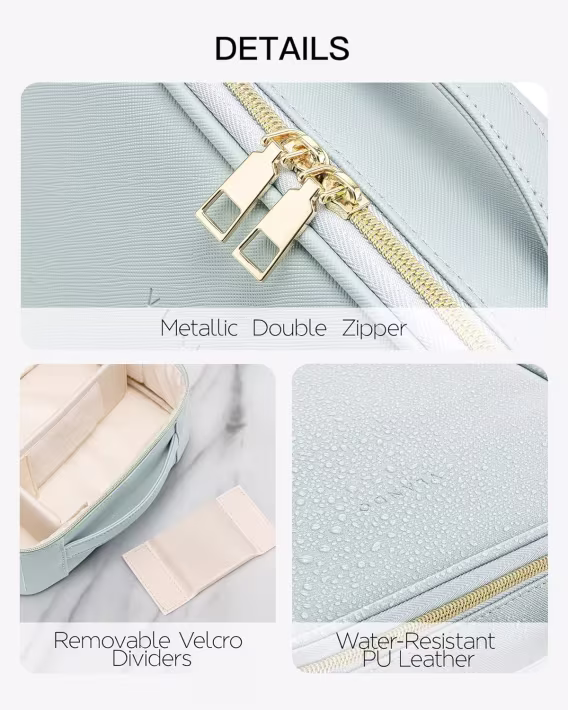 Vlando Seyahat Makyaj Kozmetik Çantası