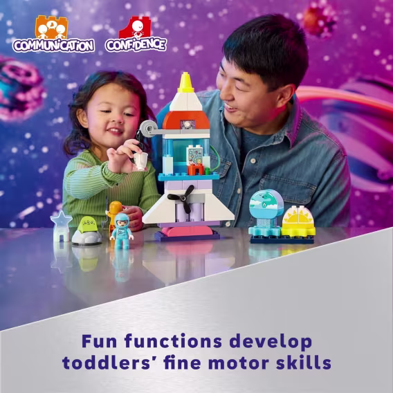 LEGO DUPLO Uzay Mekiği Macerası Roket Gemisi Yapım Seti