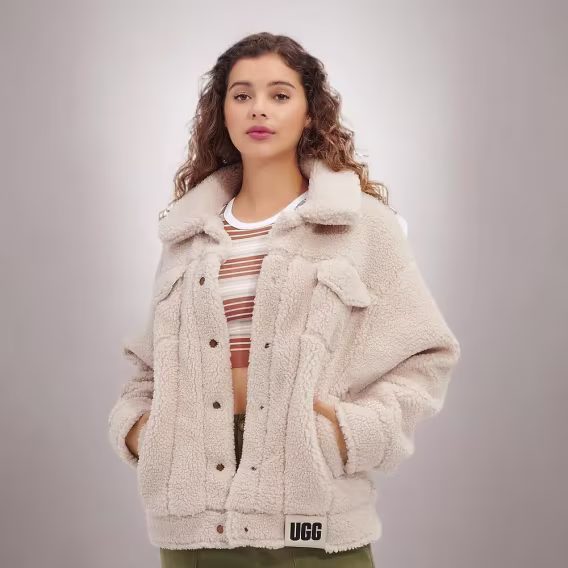 UGG Kadın Frankie Sherpa Trucker Ceket