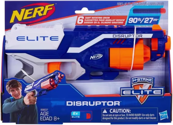 NERF Elite Disruptor Blaster Reflex Mavi