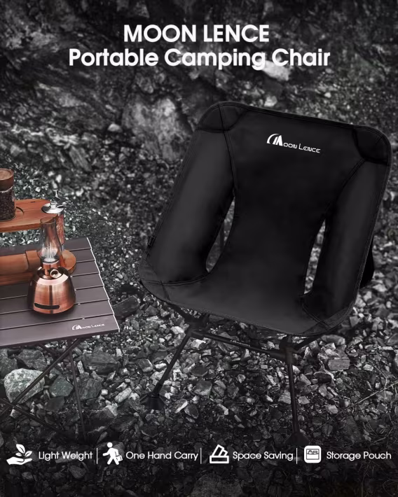 Moon Lence 2'li Kamp Sandalyesi