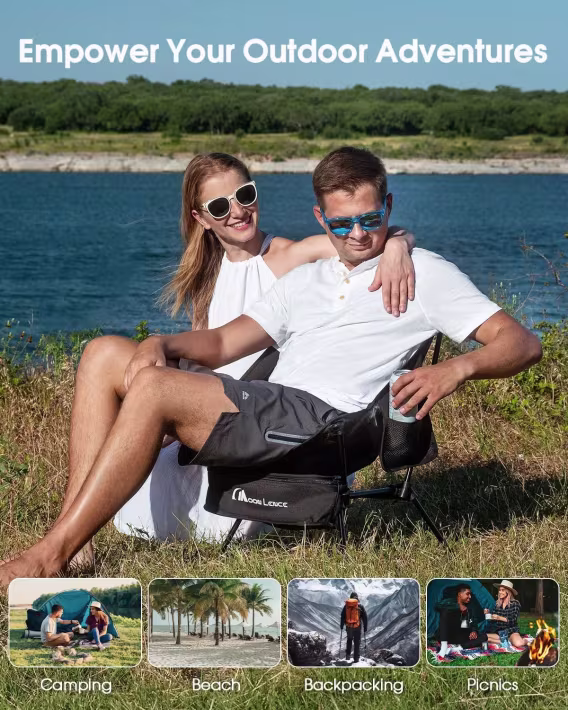 Moon Lence 2'li Kamp Sandalyesi