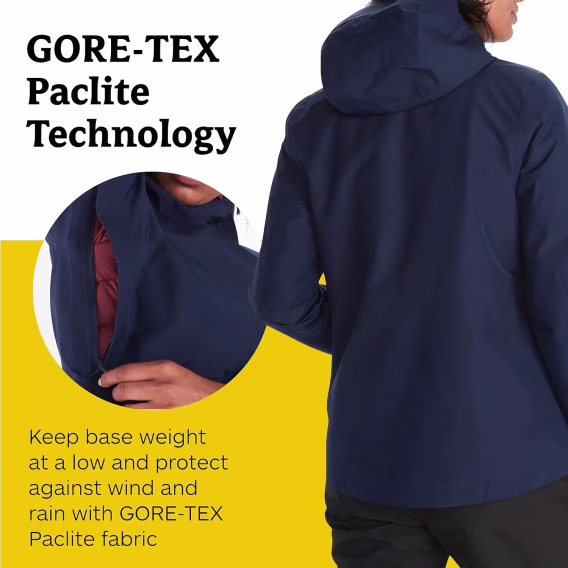MARMOT Kadın GORE TEX Minimalist Yağmur Ceketi