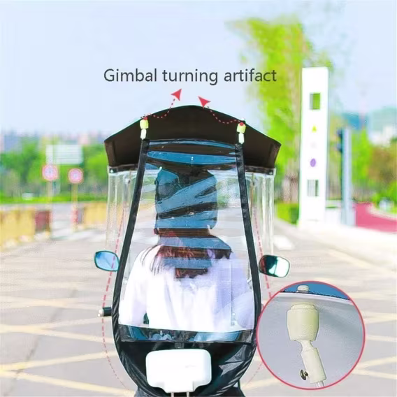 WJYLM Elektrikli Bisiklet Yağmur Koruyucu