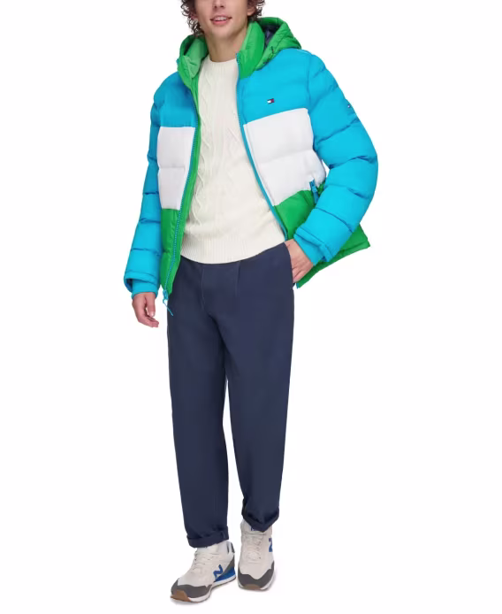 Tommy Hilfiger Erkek Quilted Şişme Mont