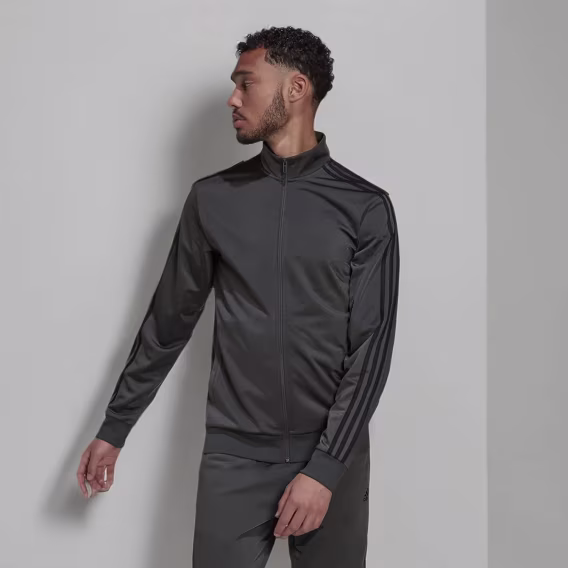 Adidas Erkek Essentials Çizgili Eşofman Üstü