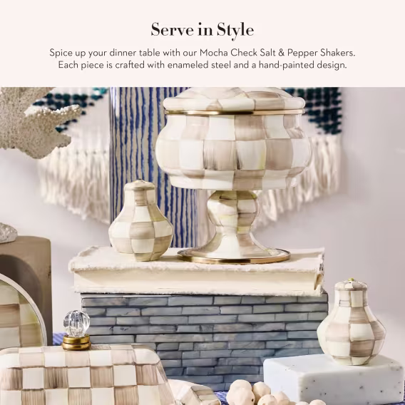 MacKenzieChilds Tuzluk ve Biberlik