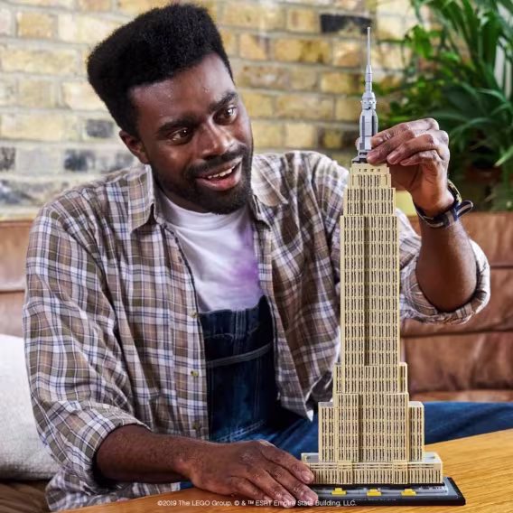 LEGO Mimarlık Empire State Binası Yapı Seti 21046