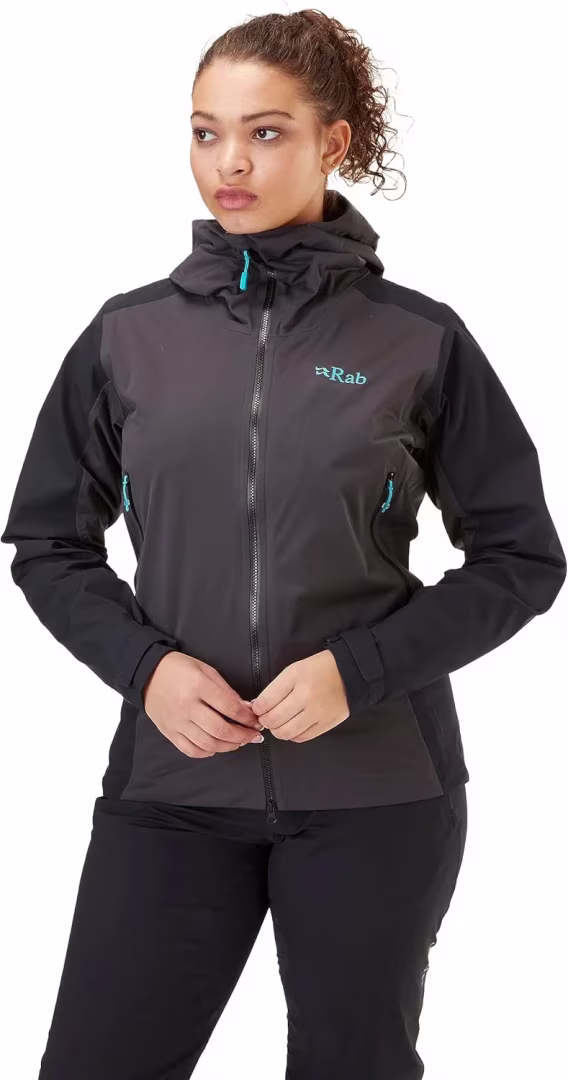 Rab Kadın Kinetic Alpine 2.0 Su Geçirmez Nefes Alabilir Ceket