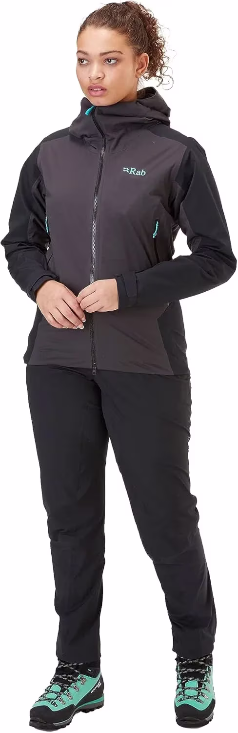 Rab Kadın Kinetic Alpine 2.0 Su Geçirmez Nefes Alabilir Ceket