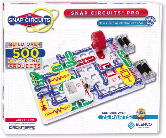 Snap Circuits Pro SC500 Elektronik Keşif Kiti 500 Proje