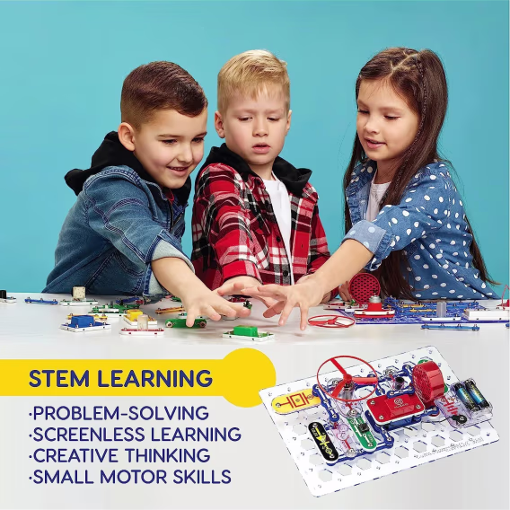 Snap Circuits Jr. SC100 Elektronik Araştırma Kiti 100 Proje