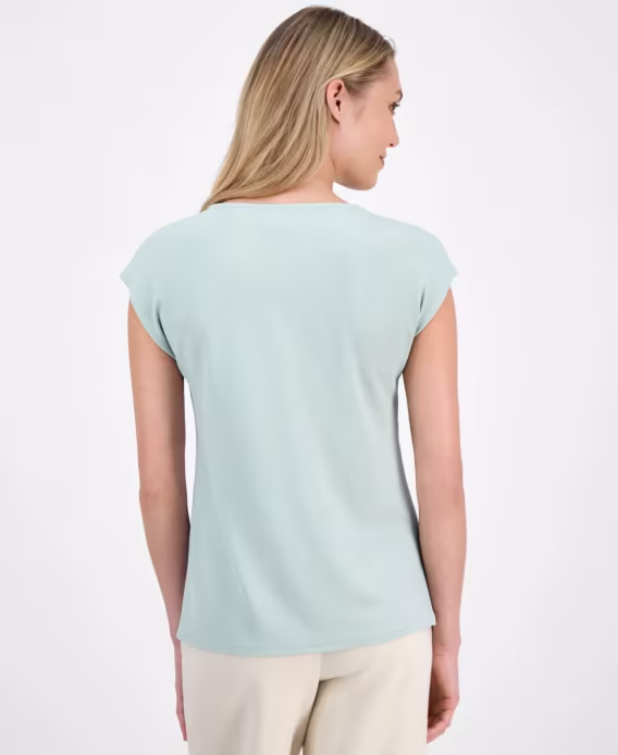 Anne Klein Kadın Anahtar Deliği Süslemeli  Bluz