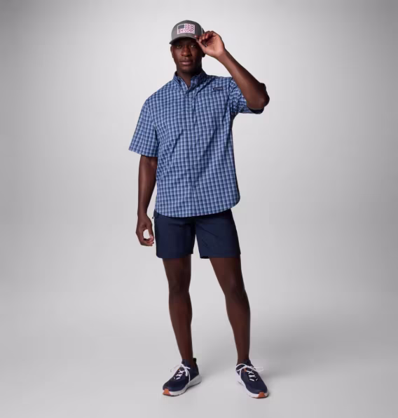 Columbia Erkek PFG Super Tamiami™ Kısa Kollu Gömlek