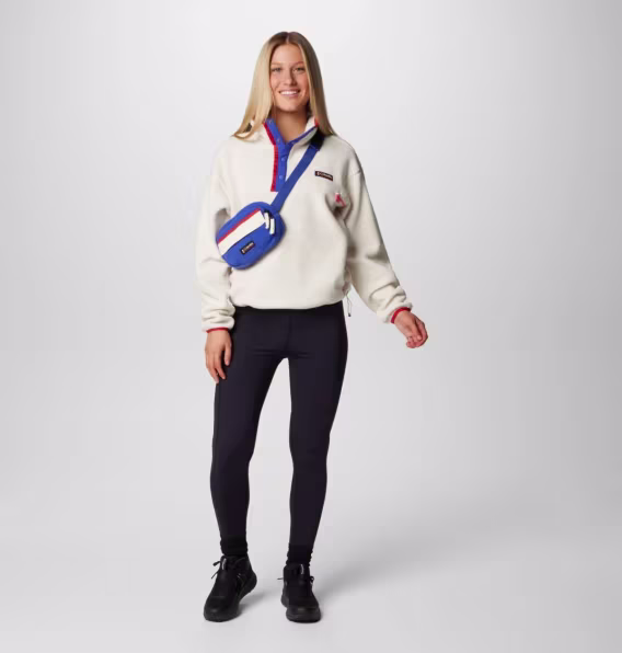 Columbia Kadın Helvetia™ II Kısa Yarım Çıtçıtlı Polar 