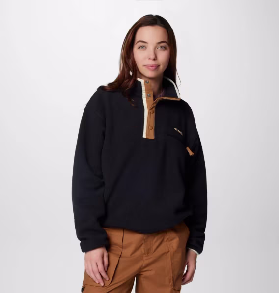 Columbia Kadın Helvetia™ II Kısa Yarım Çıtçıtlı Polar 