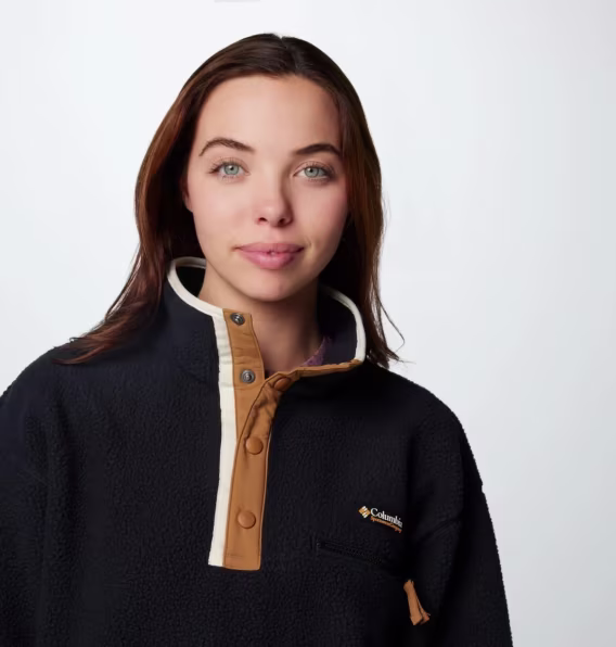 Columbia Kadın Helvetia™ II Kısa Yarım Çıtçıtlı Polar 