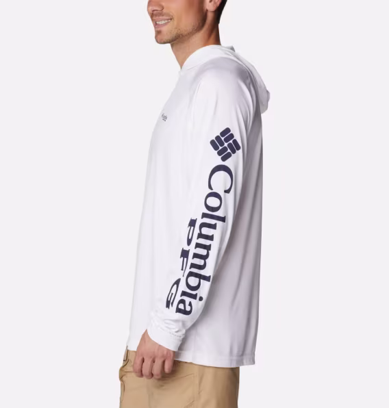 Columbia Erkek PFG Terminal Tackle™ Kapüşonlu Sweatshirt  Uzun Boy