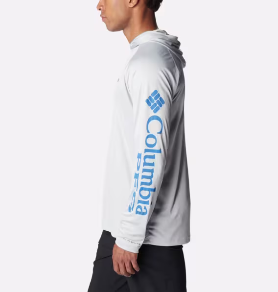 Columbia Erkek PFG Terminal Tackle™ Kapüşonlu Sweatshirt  Uzun Boy