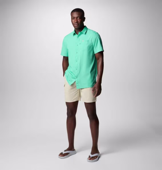 Columbia Erkek PFG Slack Tide™ Kamp Gömleği  Uzun