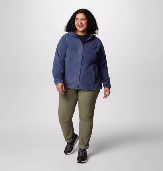 Columbia Kadın Benton Springs™ Tam Fermuarlı Polar Kapüşonlu Üst  Büyük Beden
