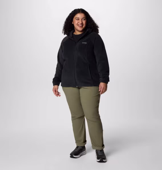 Columbia Kadın Benton Springs™ Tam Fermuarlı Polar Kapüşonlu Üst  Büyük Beden